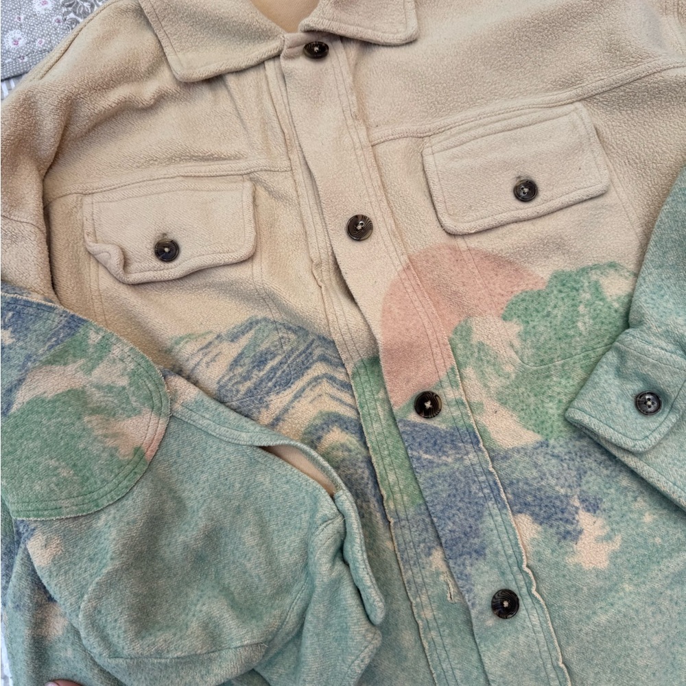 HTF Free people Ruby scenic jacket- Small